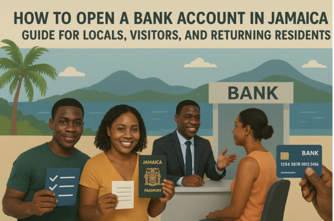 Open a Bank Account in Jamaica